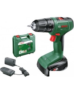 Дрель шуруповерт EasyDrill 18V 40 06039D8004 с 1 им АКБ кейс Bosch