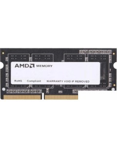 Оперативная память 4GB DDR3 SO DIMM PC3 12800 R534G1601S1SL UO Amd