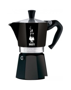 Гейзерная кофеварка Moka Express 6 порций черный Bialetti