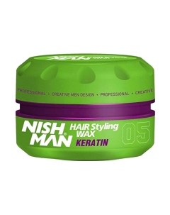 Воск для укладки волос Keratin 05 Nishman