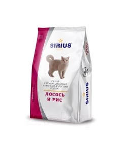 Сухой корм для кошек Sirius