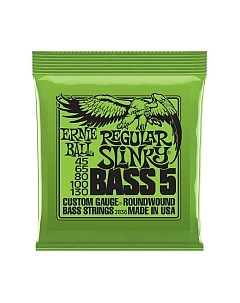 Струны для бас-гитары 2836 Regular Slinky 5 String Bass 45-130 Ernie ball