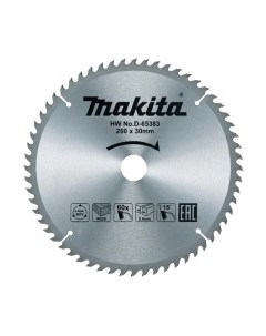 Пильный диск D-65383 Makita