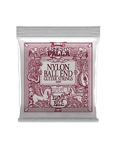 Струны для классической гитары 2409 Nylon Ball End Ernie ball