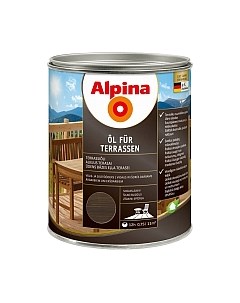 Масло для древесины Oel Fuer Terrassen Alpina