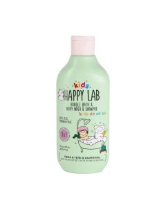 Средство для купания Гель Kids Вишневая жвачка 3 в 1 Happy lab