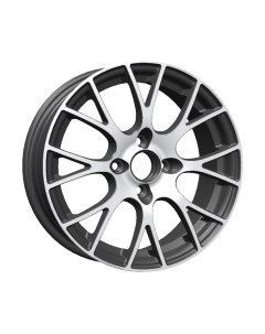 Литой диск GT 18x7.5" 5x114.3мм DIA 54.1мм ET 53мм Алмаз матовый Proma