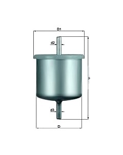 Топливный фильтр Knecht/mahle