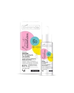 Сыворотка для лица Beauty Molecules Защитная ультралегкая в каплях SPF50 Bielenda