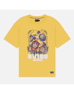 Мужская футболка Four Suits Daruma Dice Roll Printed Evisu
