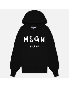 Женская толстовка Milano Logo Brushed Hoodie Msgm