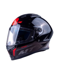 Мотошлем MT Helmets Stinger 2 Solid (L, глянцевый черный) Mt helmets