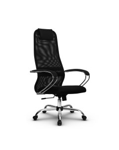 Кресло офисное SU BK 8 CH черный SU BK131 8 Metta