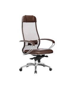 Кресло офисное Samurai SL 1 04 т коричневый Metta