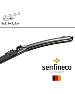 Щетка стеклоочистителя Smart-flex бескаркасная 21" 530 мм 3984 Senfineco