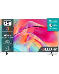 Телевизор 75E7KQ Hisense