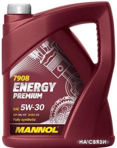 Моторное масло Energy Premium 5W-30 API SN/CF 5л [MN7908-5] Mannol