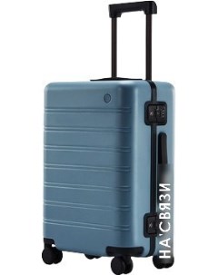 Чемодан спиннер Manhattan Frame Luggage 24 синий Ninetygo