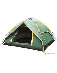 Кемпинговая палатка Swift 3 V2 зеленый Tramp