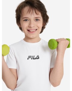 Футболка спортивная для мальчиков Белый Fila