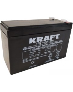 Аккумулятор для ИБП LP12-7 (12V/7Ah) Kraft