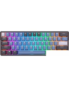 Клавиатура RK61 Plus RGB (черный, RK Cyan) Royal kludge