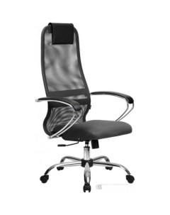 Офисное кресло SU BK131 8 CH темно серый Metta