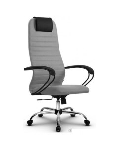 Офисное кресло SU BK130 10 CH светло серый Metta