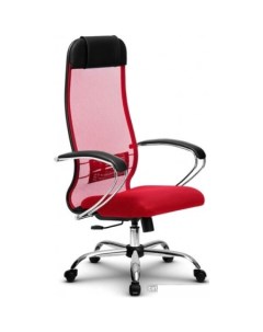 Офисное кресло B 1b 11 K131 18 CH красный Metta
