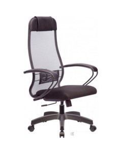 Офисное кресло B 1b 11 K130 11 PL темно серый Metta