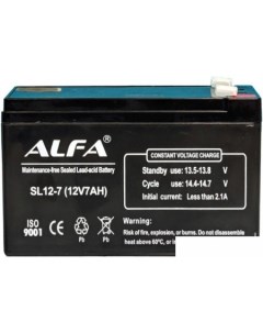 Аккумулятор для ИБП SL12 7 12V 7Ah Alfa