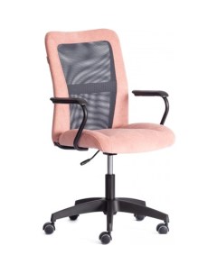 Офисное кресло Staff (флок/ткань, розовый/серый, 137/W-12) Tetchair