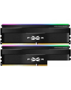 Оперативная память XPower Zenith RGB 2x32ГБ DDR5 5600 МГц SP064GXLWU560FDF Silicon power