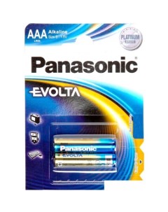 Батарейка Evolta AAA 2 шт. LR03EGE/2BP Panasonic