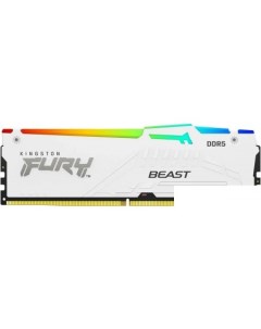 Оперативная память FURY Beast RGB 32ГБ DDR5 5200 МГц KF552C40BWA 32 Kingston