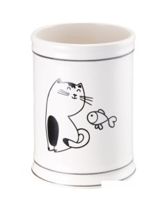 Стакан для зубной щетки и пасты Happy Cats FOR-HC044 Fora