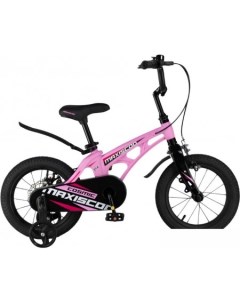 Детский велосипед Cosmic Стандарт Плюс 14 2024 розовый матовый Maxiscoo