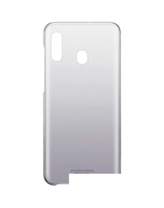 Чехол Gradation Cover для Galaxy A20 черный Samsung