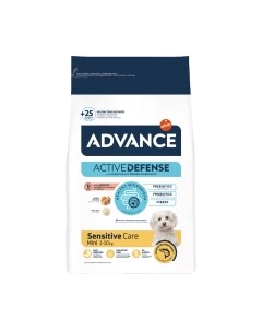 Сухой корм для собак Mini Sensitive с лососем и рисом Advance