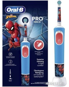 Электрическая зубная щетка Vitality Pro 103 Kids Spiderman D103 413 2K Oral-b