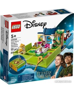 Конструктор Disney 43220 Приключение Питера Пэна и Венди по сборнику рассказов Lego