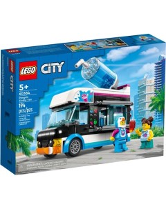Конструктор City 60384 Фургон для шейков Пингвин Lego