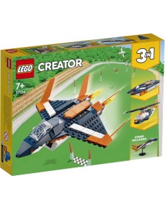 Конструктор Creator 31126 Сверхзвуковой самолет Lego