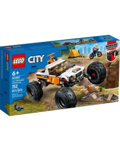Конструктор City 60387 Приключения на внедорожнике Lego