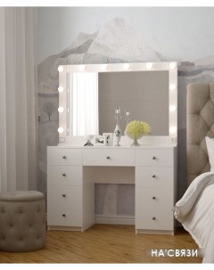 Туалетный столик с зеркалом Maxima M 064 Мир мебели