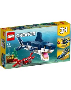 Конструктор Creator 31088 Обитатели морских глубин Lego