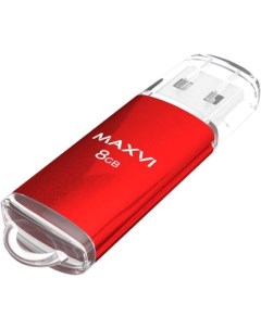 USB Flash MP 8GB (красный) Maxvi