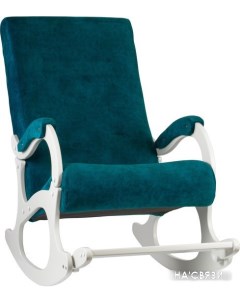 Кресло качалка 4 2 goya teal white Бастион