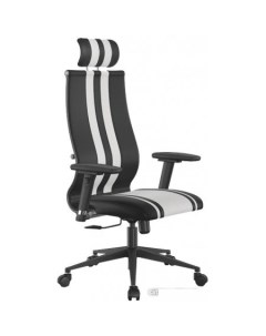 Офисное кресло ErgoLife Sit 10 B2 187D EcoLeather Extra черный бежевый Metta