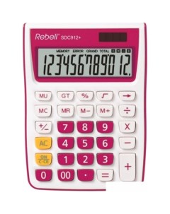 Бухгалтерский калькулятор RE SDC912PK BX Rebell